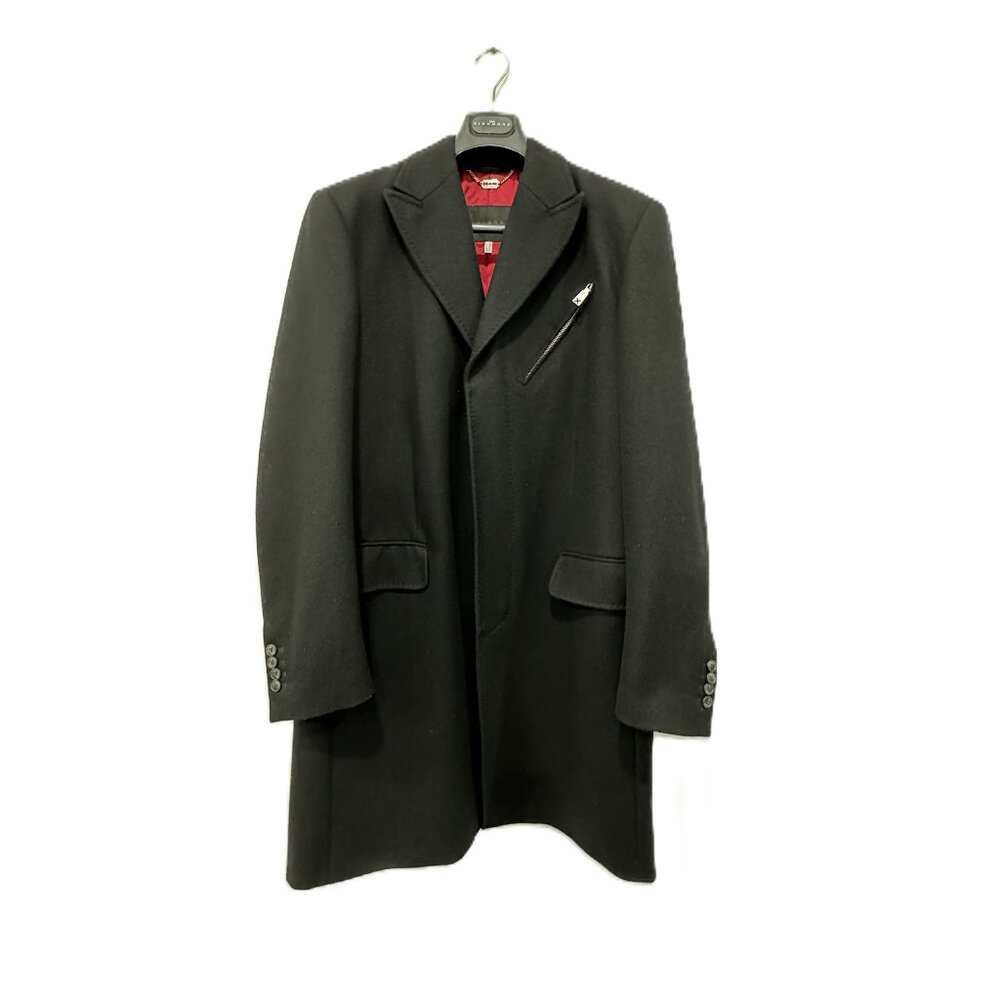John Richmond X Men's Wool single-breasted Coat, Size IT 54/ US XL